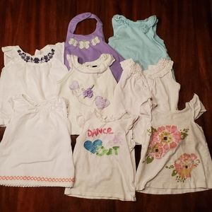3T - Girl's - Sleeveless tank tops - Lot of 8